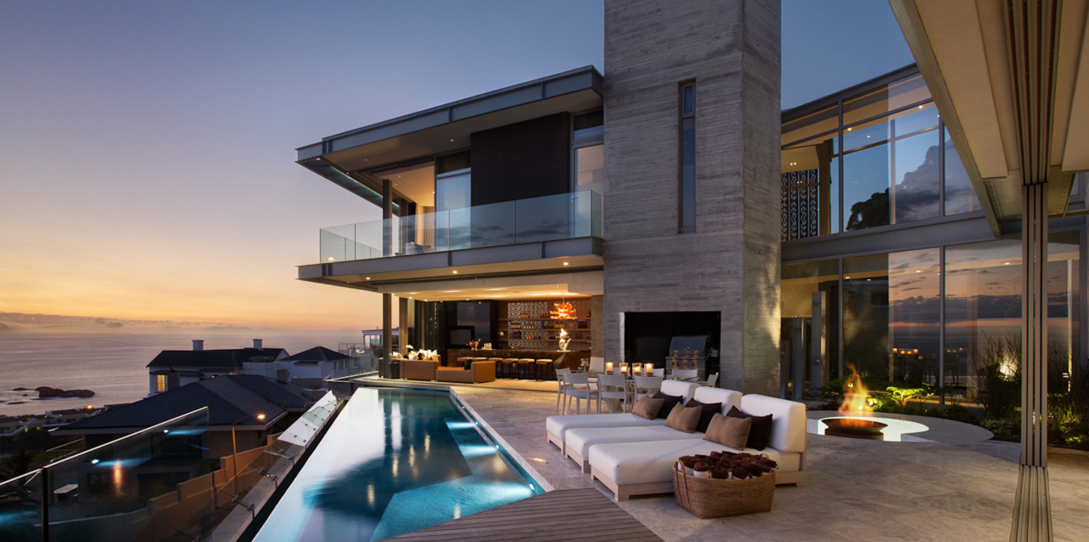 ヴィラの外観のメインカット