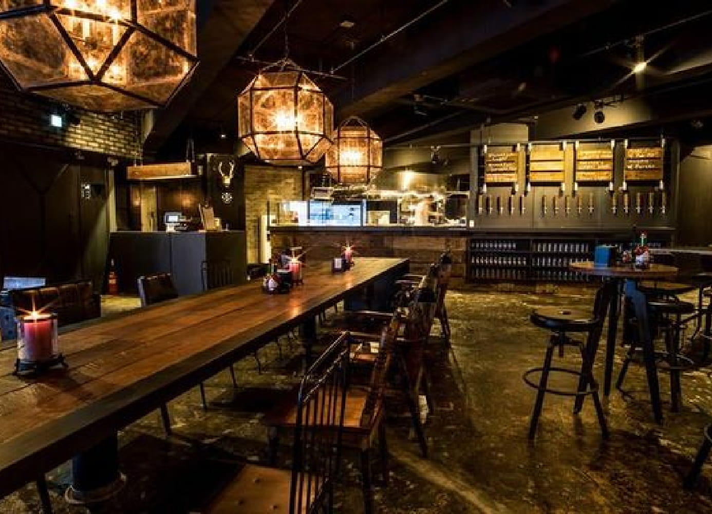 落ち着いたバー